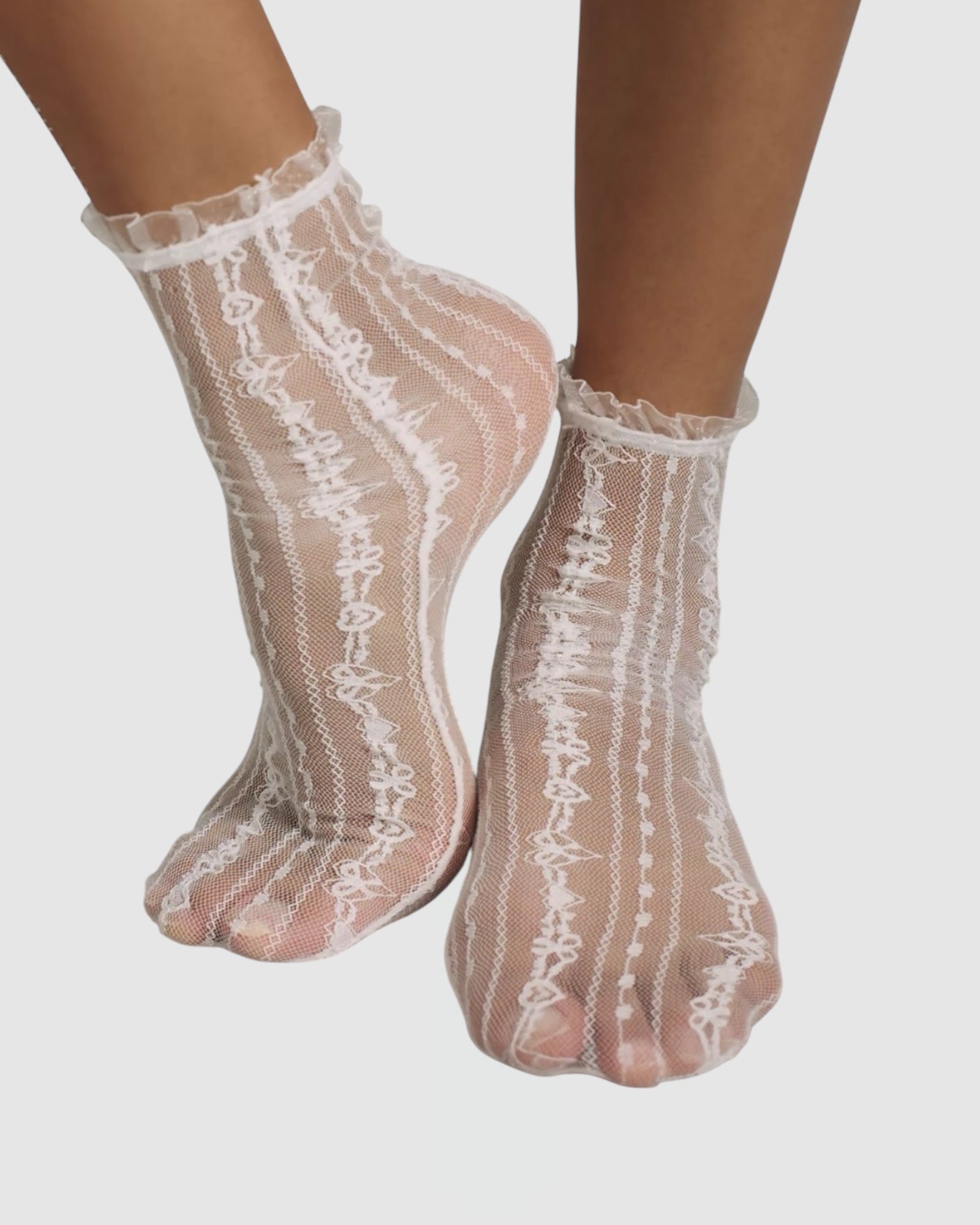 Sweet Frill Lace Socks