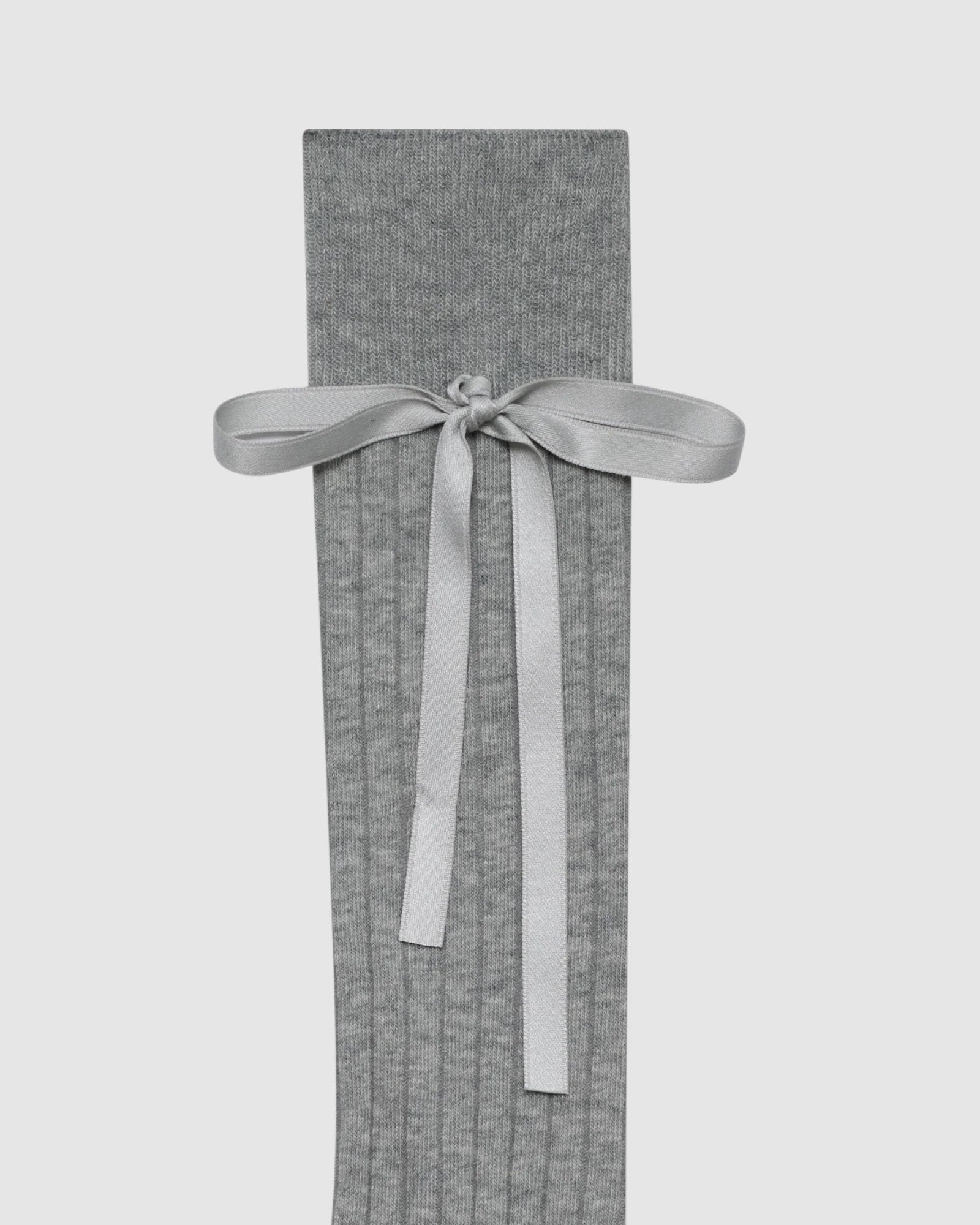 Prima Cotton With Satin Ribbon Socks