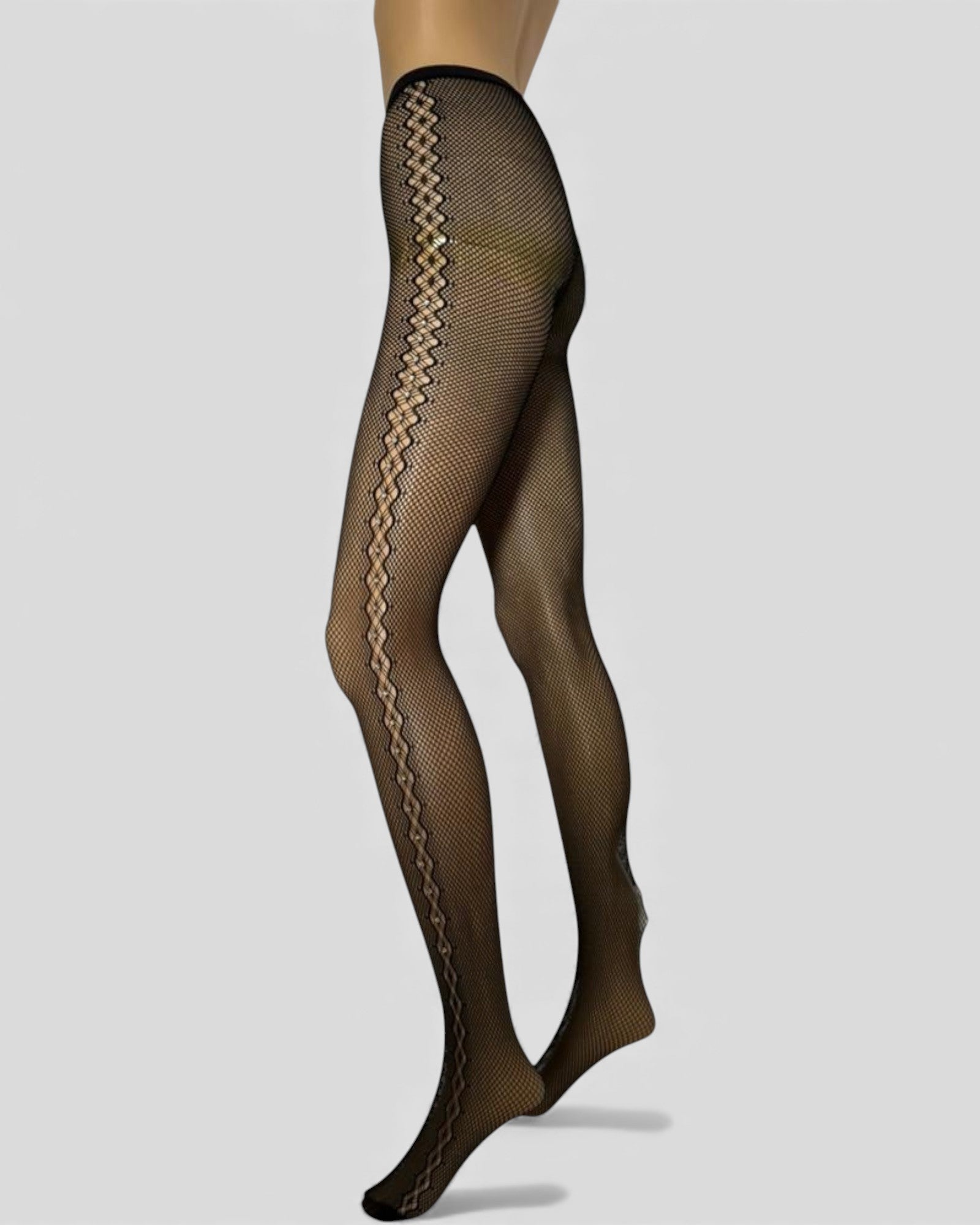 Side Hustle Mesh Tights