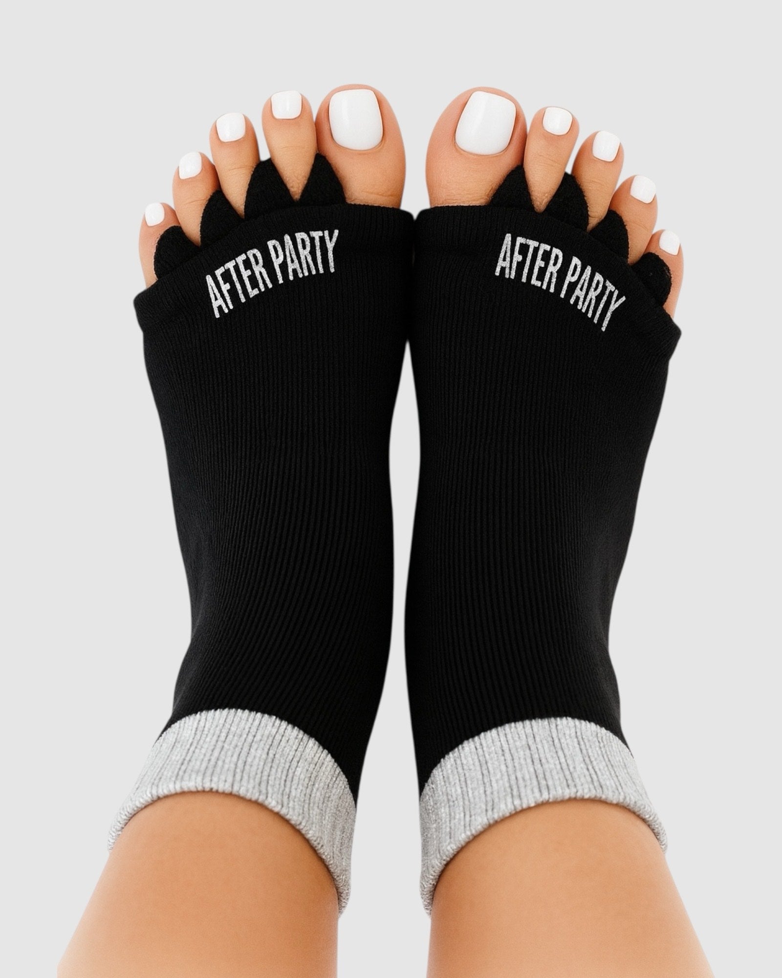 The After Party Foot Relief Socks - Black