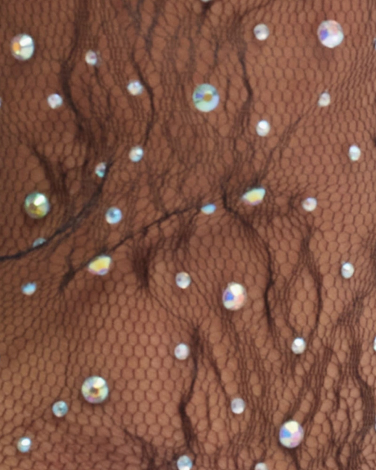 Crystal Lace Socks - Black