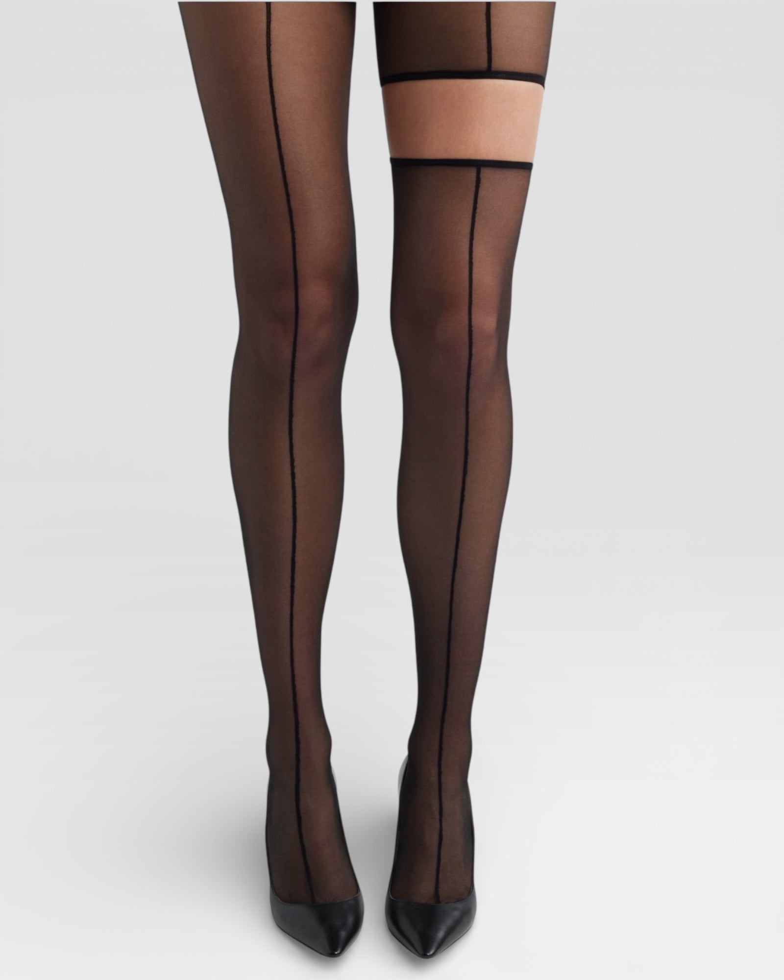 Enigma Cut Out Tights