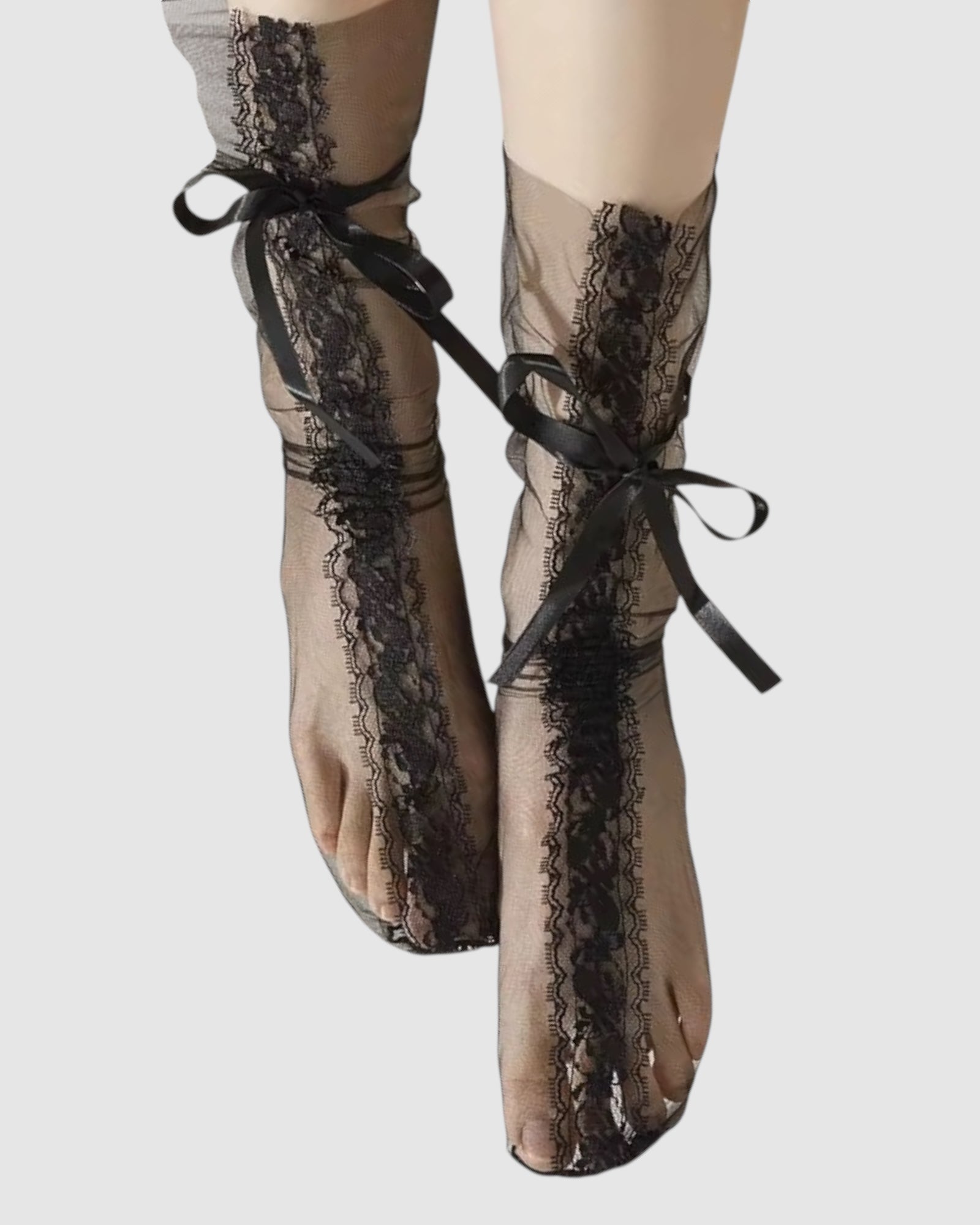 Lace Wrap Tulle Socks