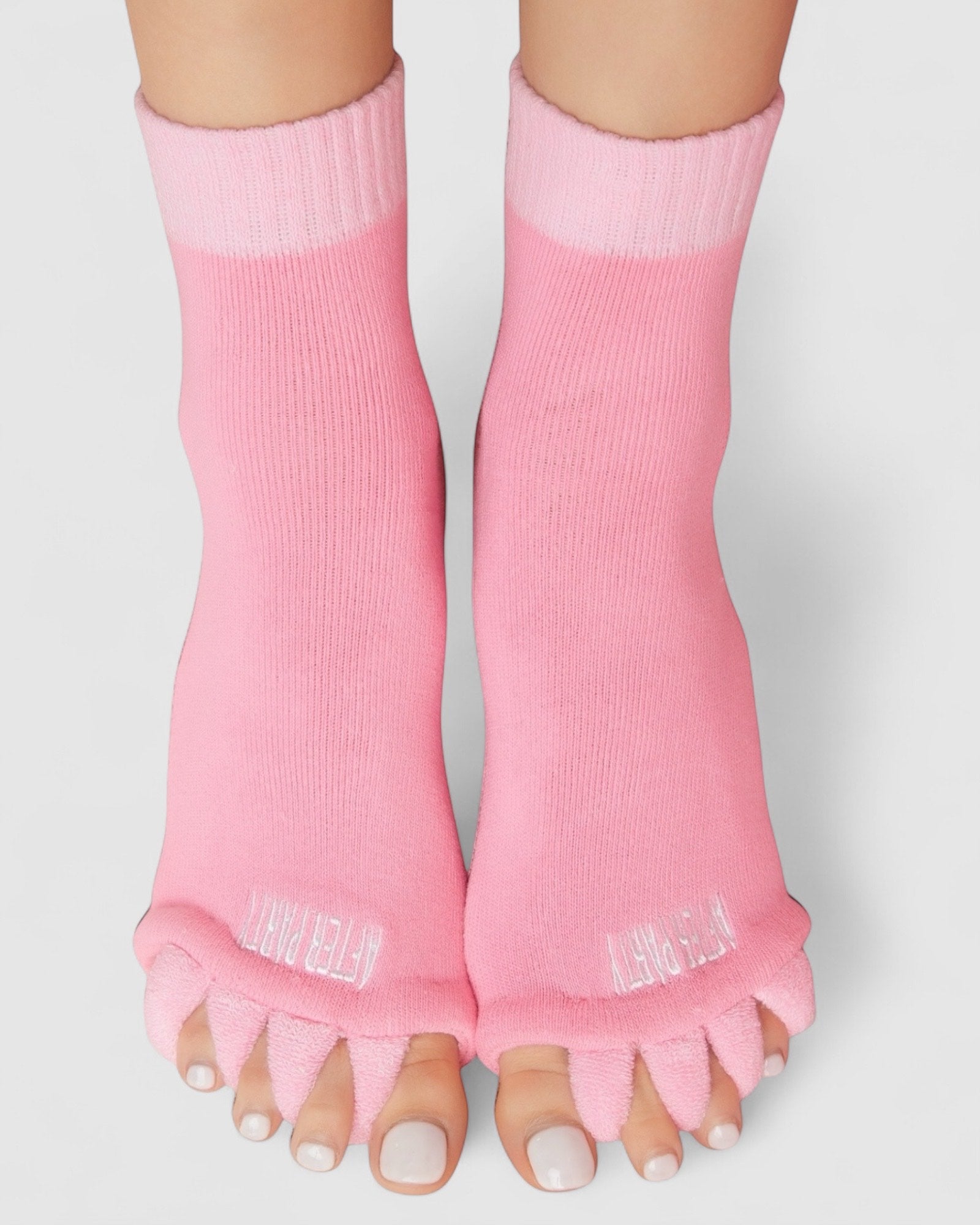 The After Party Foot Relief Socks - Pink
