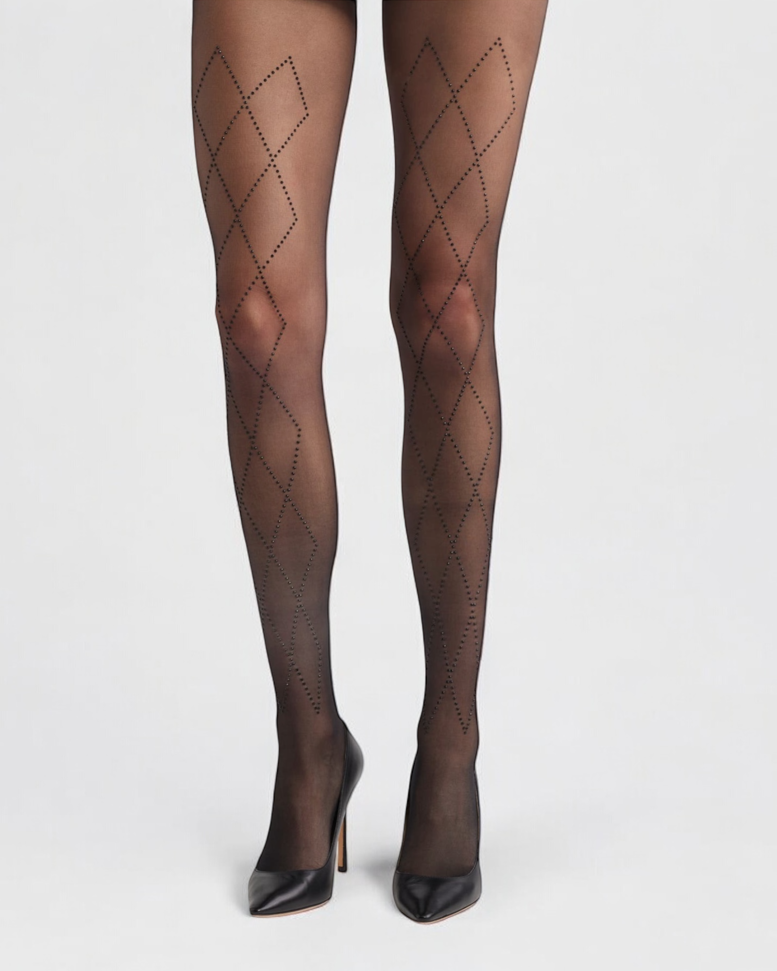 Richie Diamond Crystal Tights