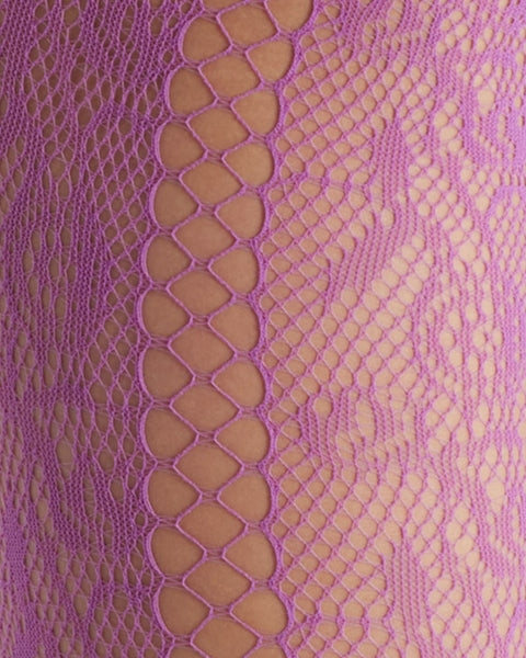Noir Stem Venom Lace Tights
