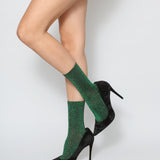 Glitterati Socks - Emerald