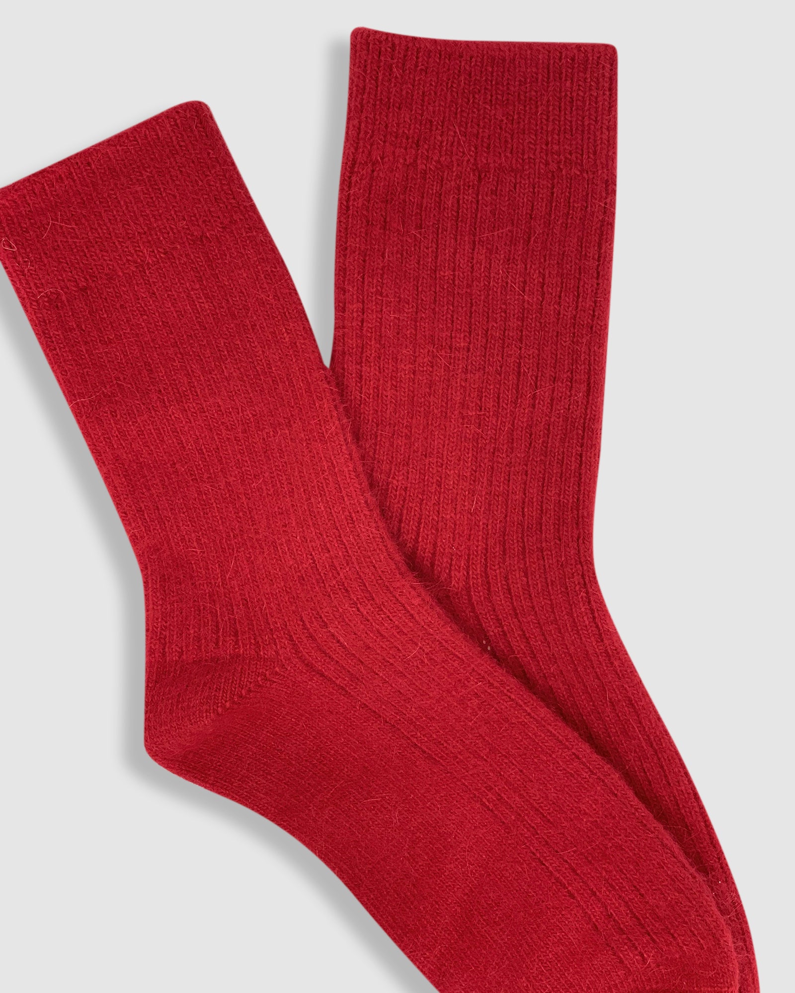 Cashmere Sock - Wine Red