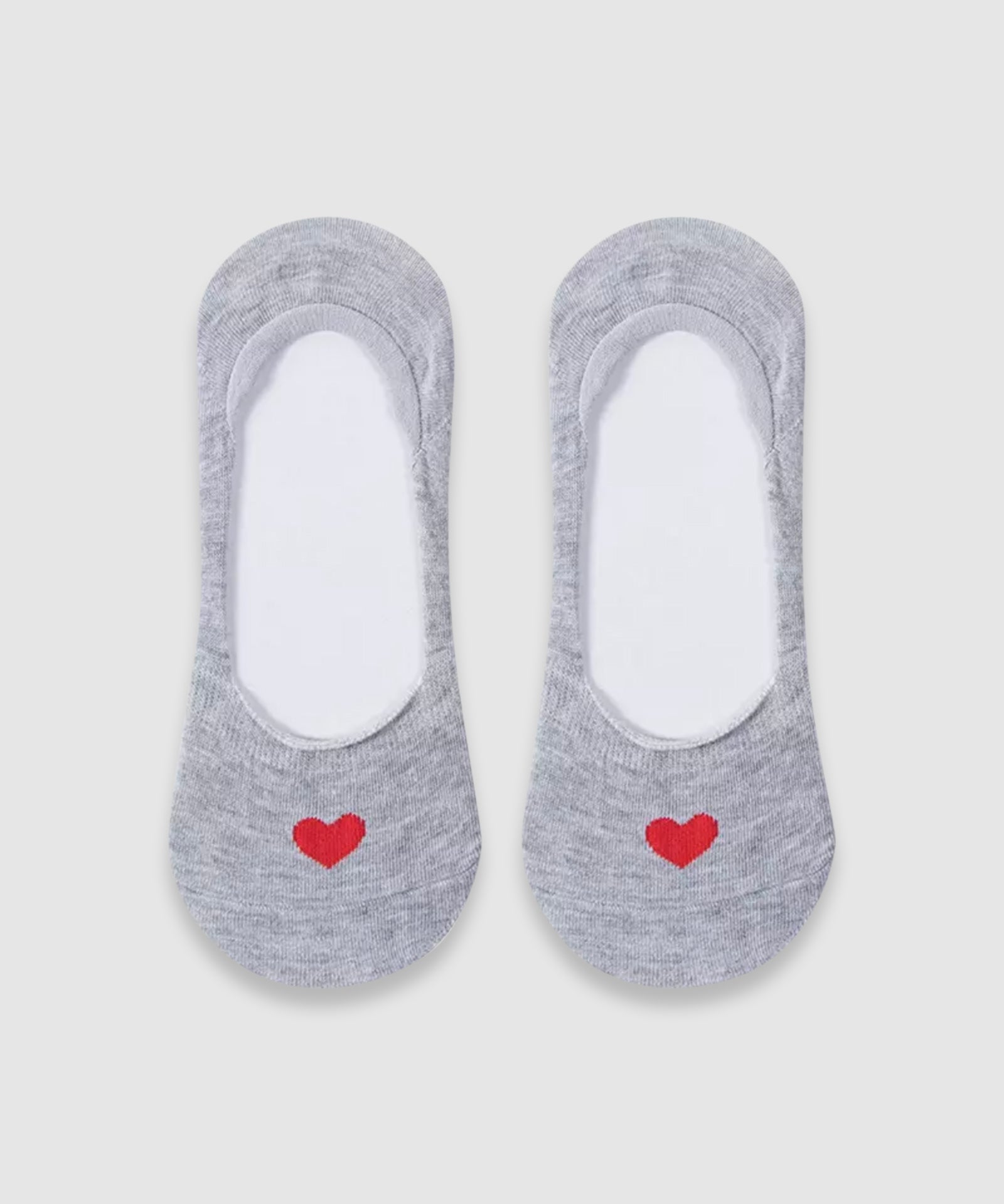 Secret Heart No-Show Sock - 3 Pack