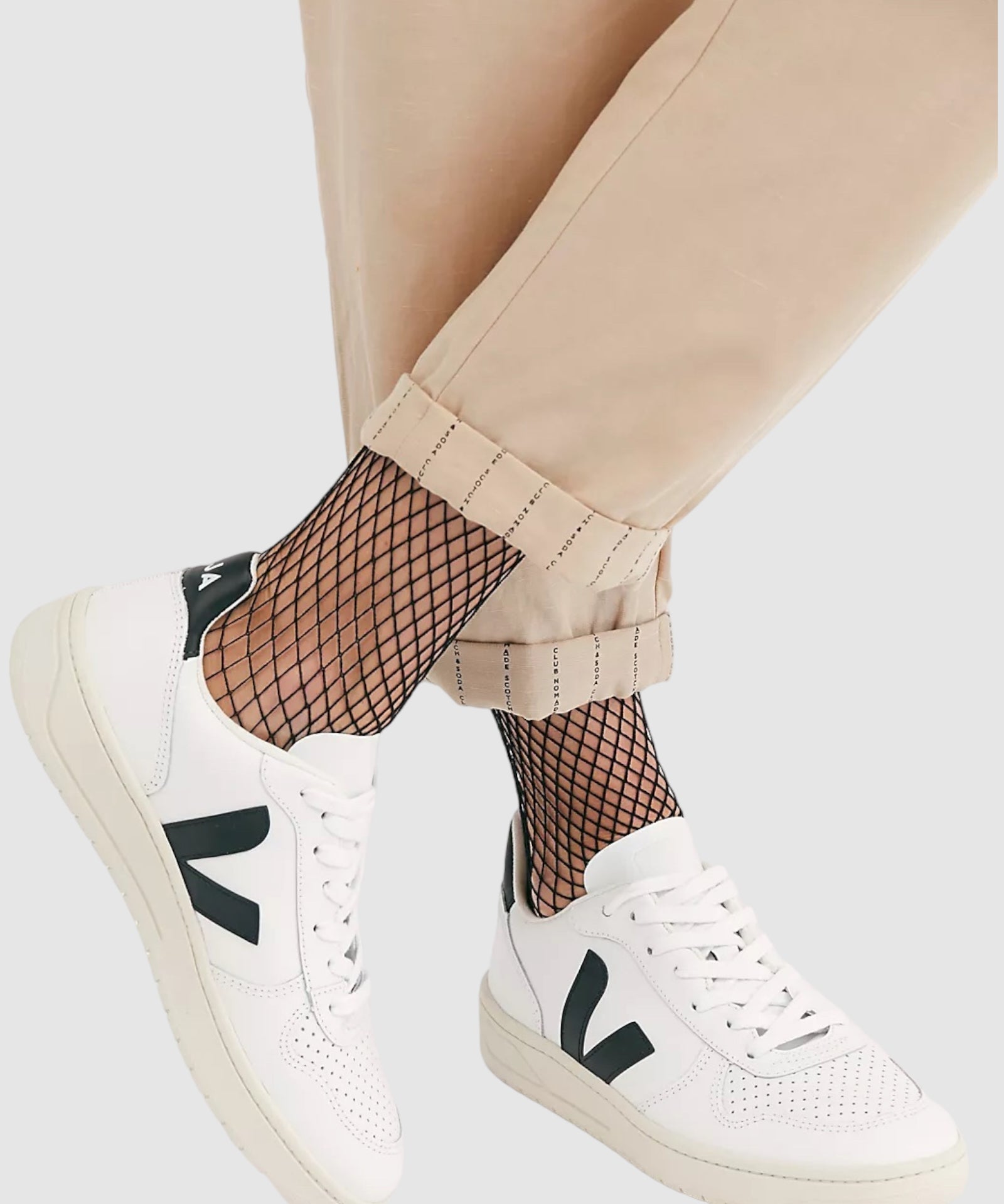 Catch Em Fishnet Socks