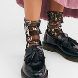 Spring Fling Sock - Black