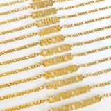 Horoscope Gold Anklet and Sock Set - Libra
