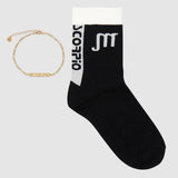 Horoscope Gold Anklet and Sock Set - Scorpio