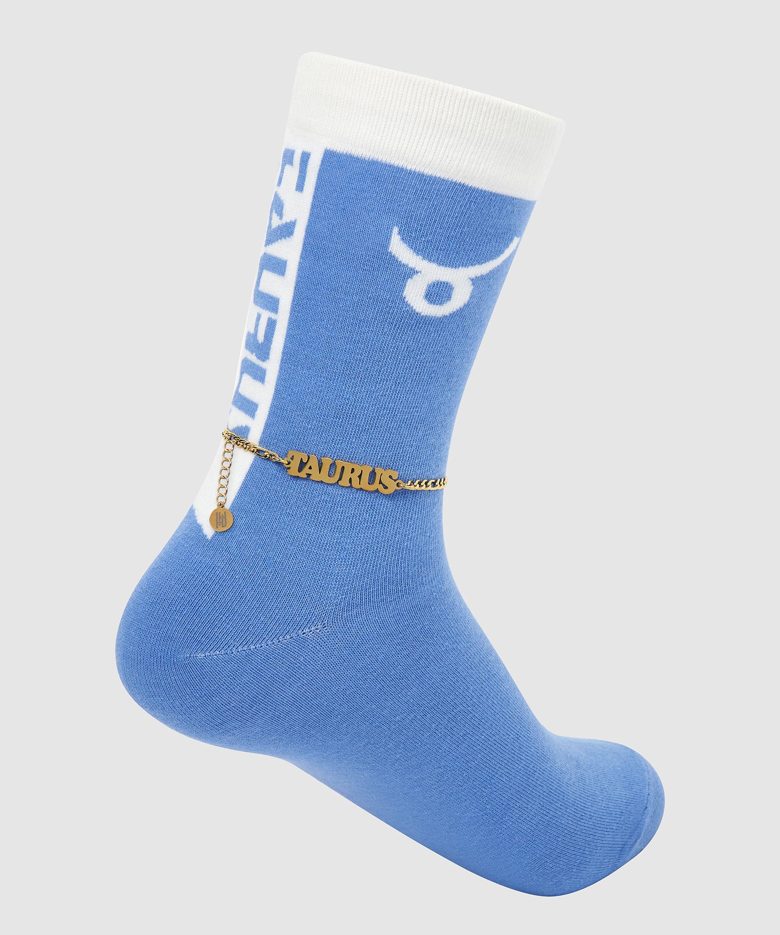 Horoscope Gold Anklet and Sock Set - Taurus