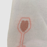 Rosé Tinted Glasses Sock