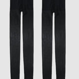 15 Denier Silky Slimming Sheer Tights - 2 Pack - Black