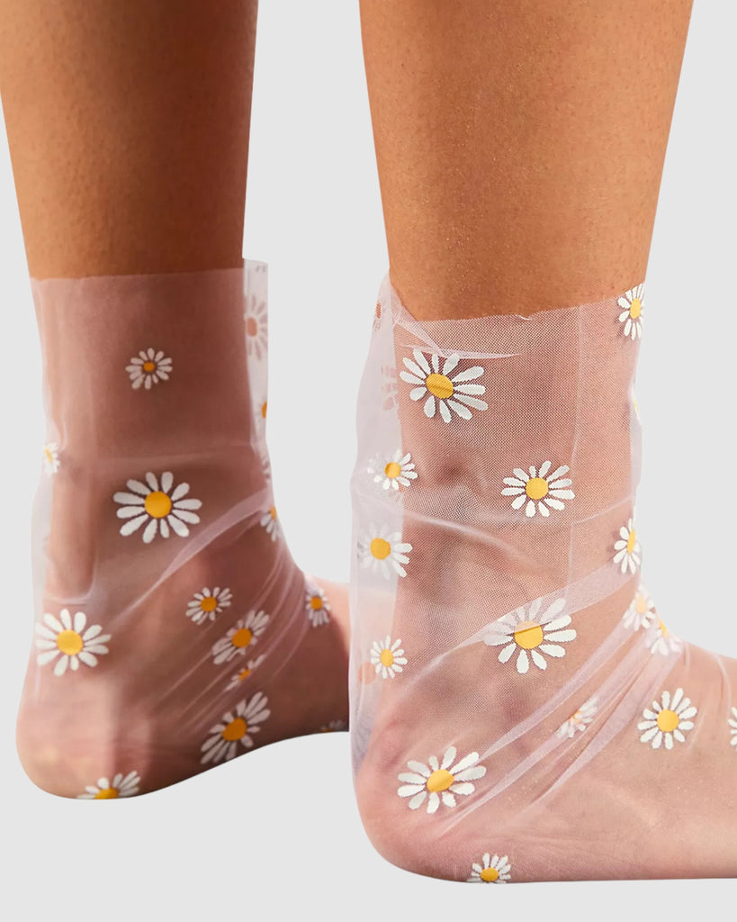 Daisy Tulle Socks