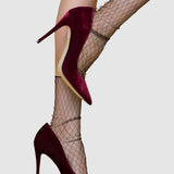 Criss Cross Sheer Sock