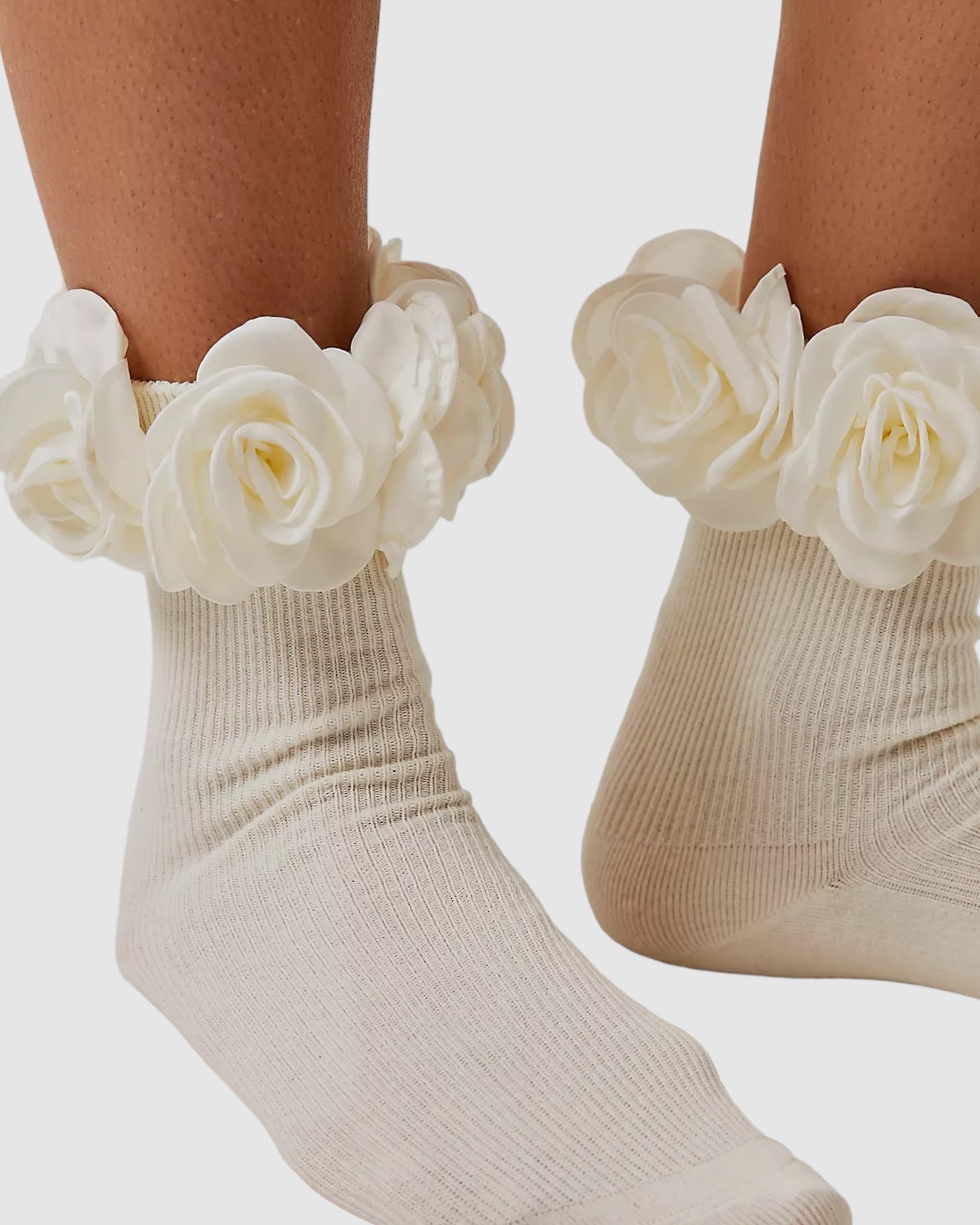 Ring A Rosie Socks - White