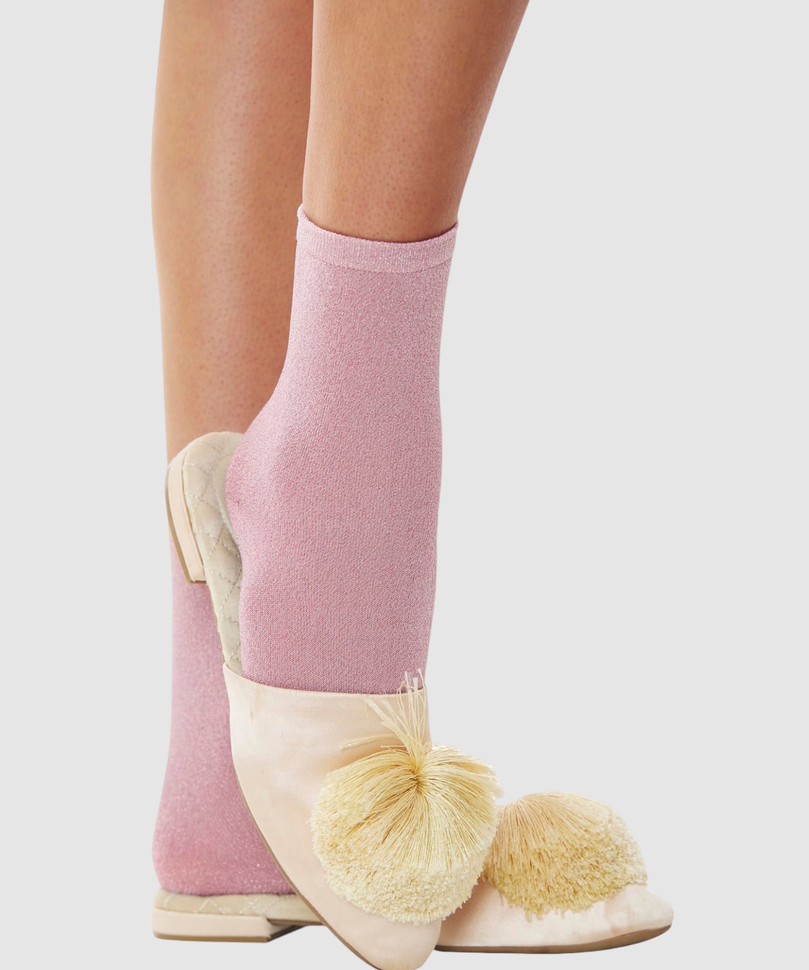 Glitterati Socks - Pink