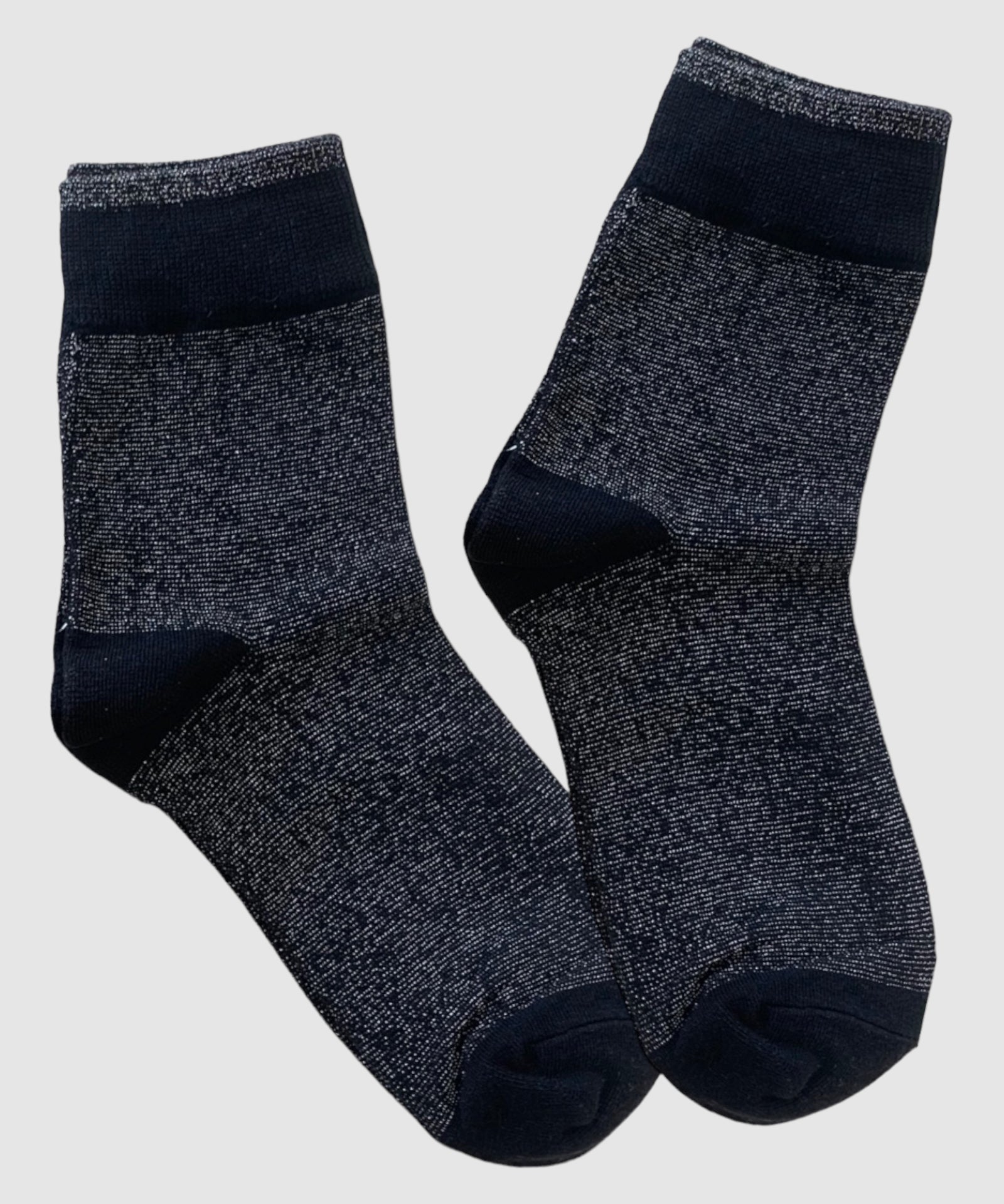 Glitter Socks - Black