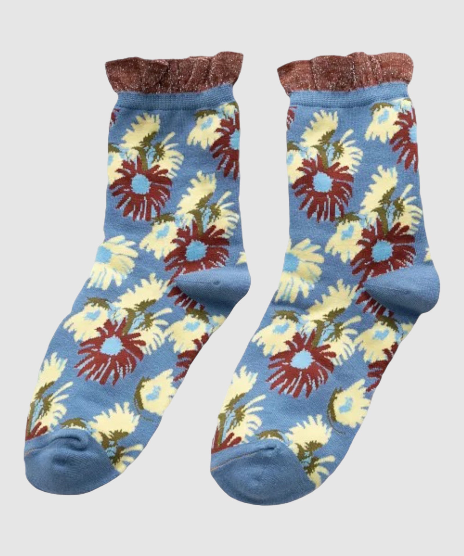 Garden Party Sock - Periwinkle