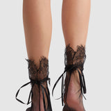Tied Up Lace Socks