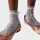 Sweet Frill Lace Socks