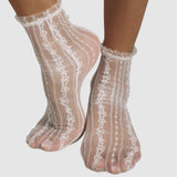 Sweet Frill Lace Socks