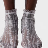 Sweet Frill Lace Socks