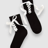 Gifted Satin Ribbon Sock