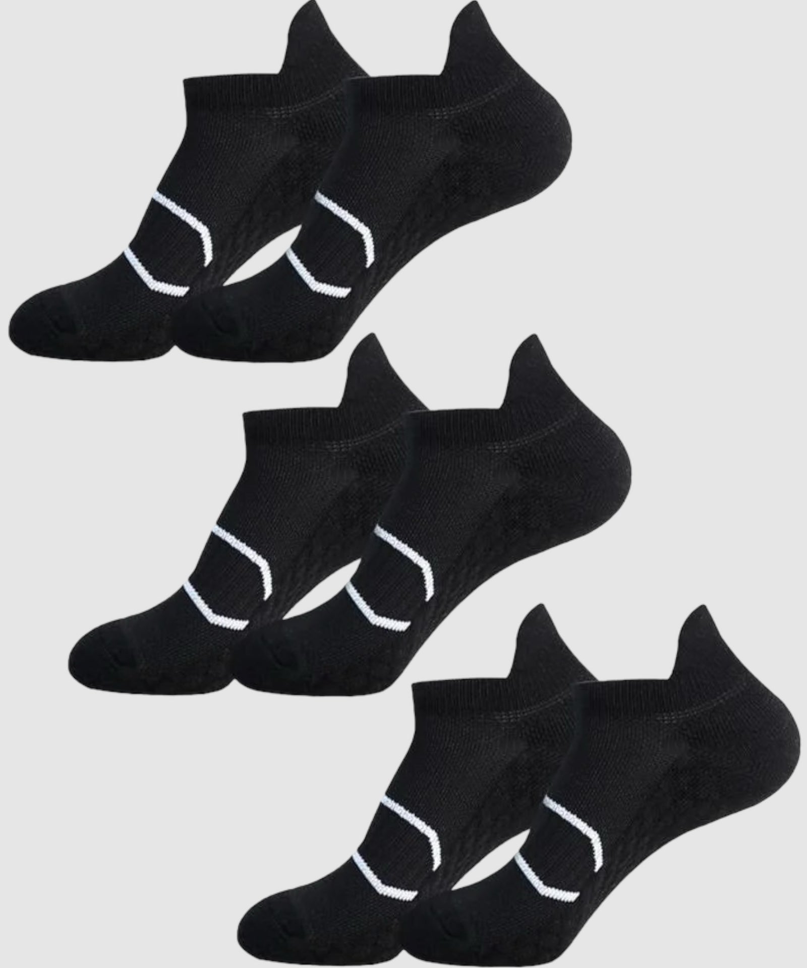 Cushion Support Sport Sock- (3 Pack)