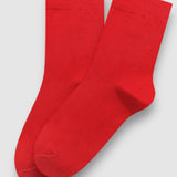 Lil Red Cotton Socks