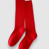 Classic Long Red Socks