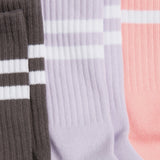 Varsity Pilates Yoga Grip Socks - 3 Pack