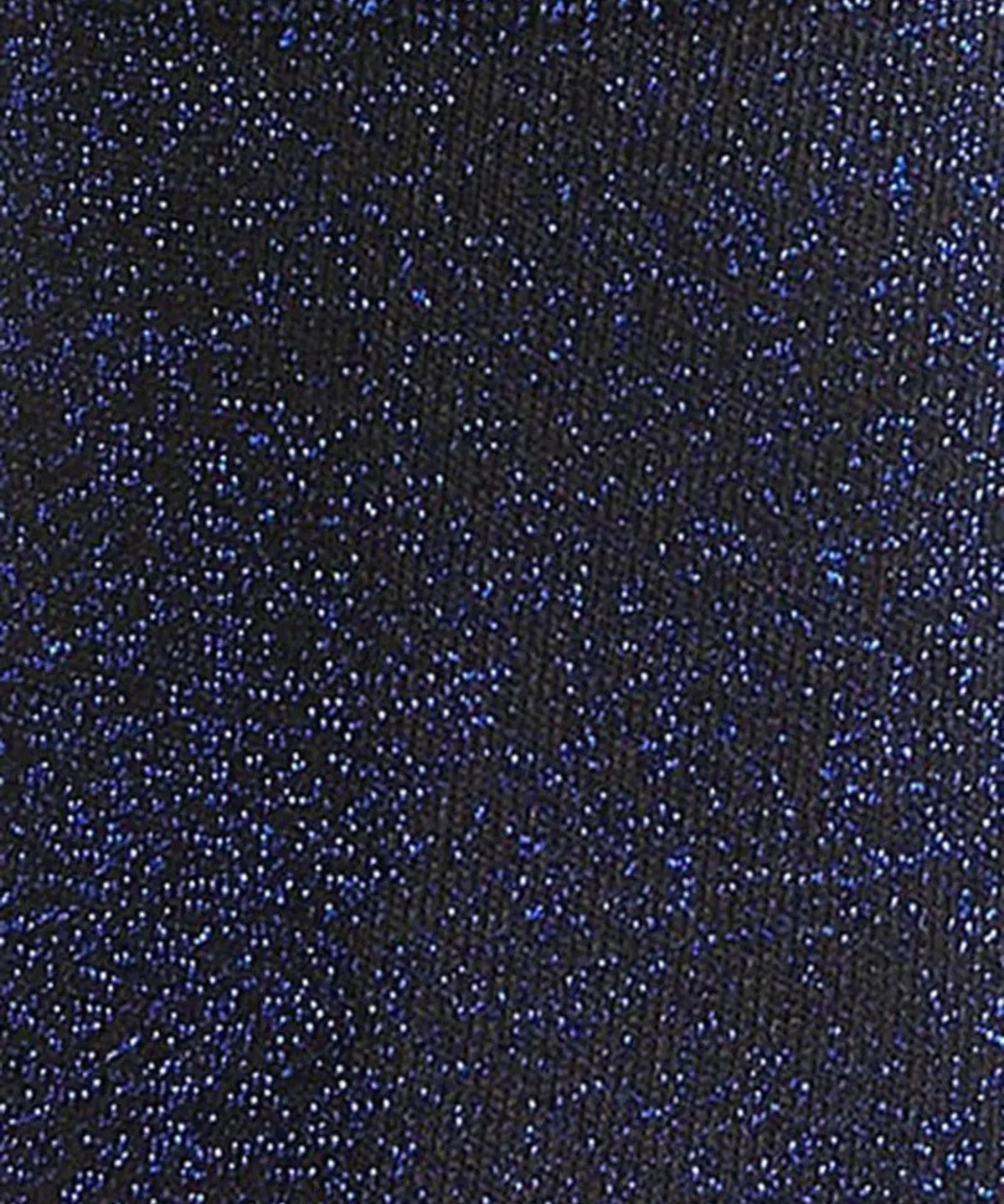 Glitter Stripe Sock - Navy