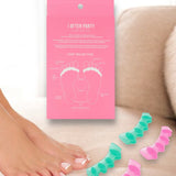 The After Party Silicon Gel Toe Separators & Foot Relief Alignment Socks - Value Bundle