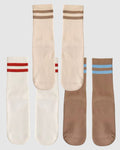 Varsity Grip Socks - 3 Pack - Retro