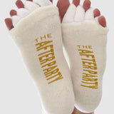 The After Party Foot Relief Socks - Coconut Creme
