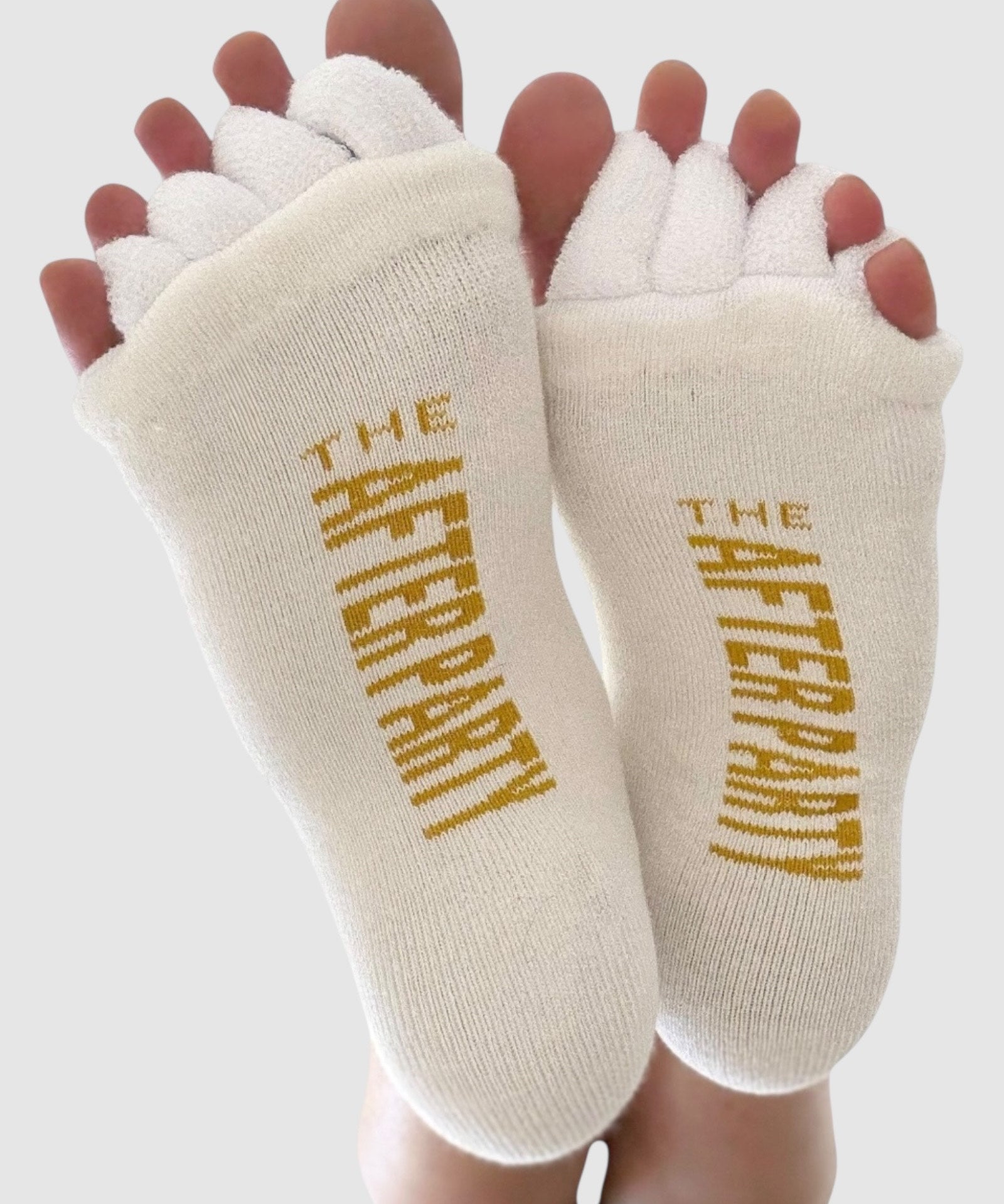 The After Party Foot Relief Socks - Coconut Creme