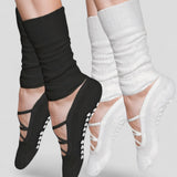 Studio Grip Premium Strappy Leg Warmer Sock - 2 Pairs