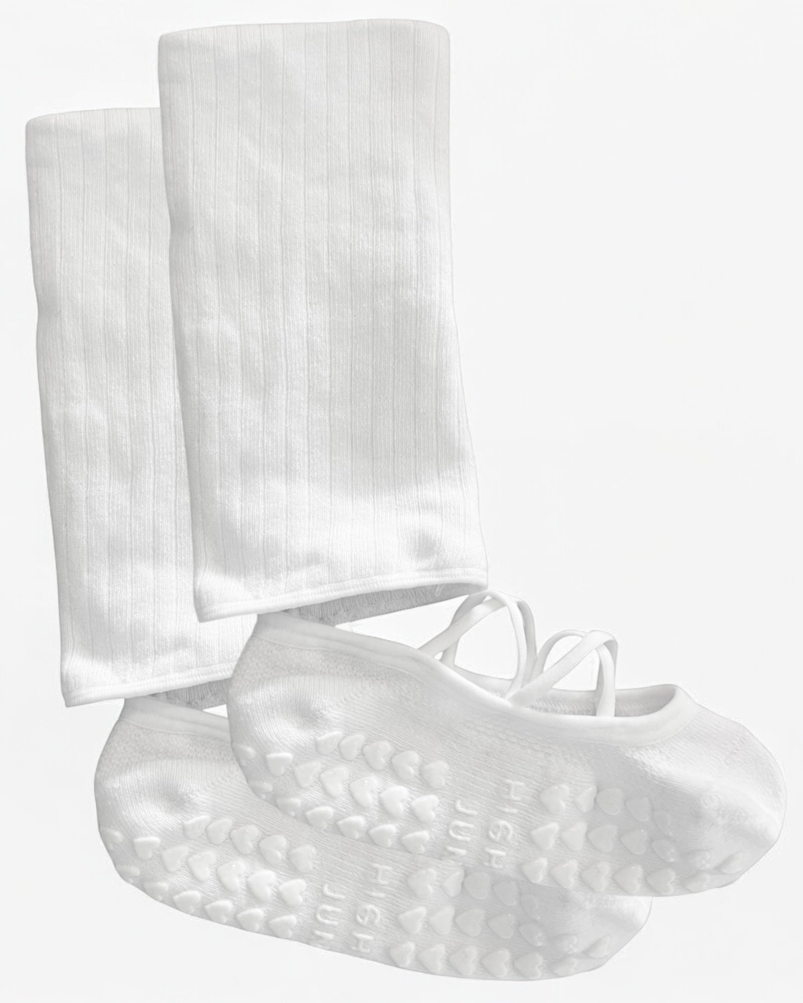 Studio Grip Premium Strappy Leg Warmer Sock - 2 Pairs