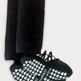 Studio Grip Premium Strappy Leg Warmer Sock - 2 Pairs