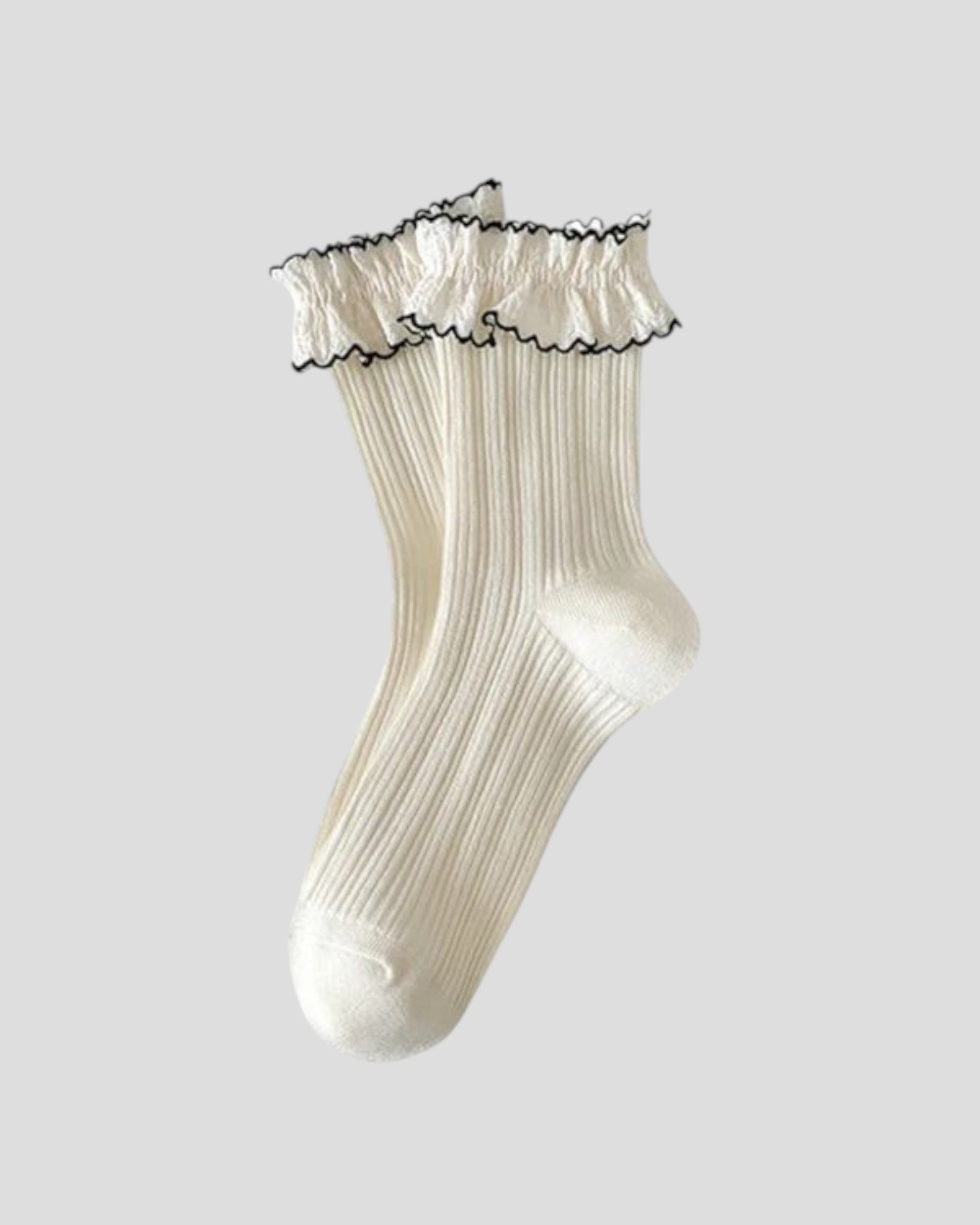 Sheer Frilly Socks