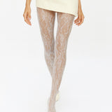 Venise Lace Fishnet Tights