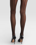 Selena Back Seam Premium Tights