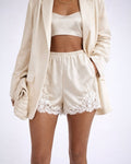 Lyra Lace Trim Shorts