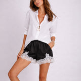 Lyra Lace Trim Shorts