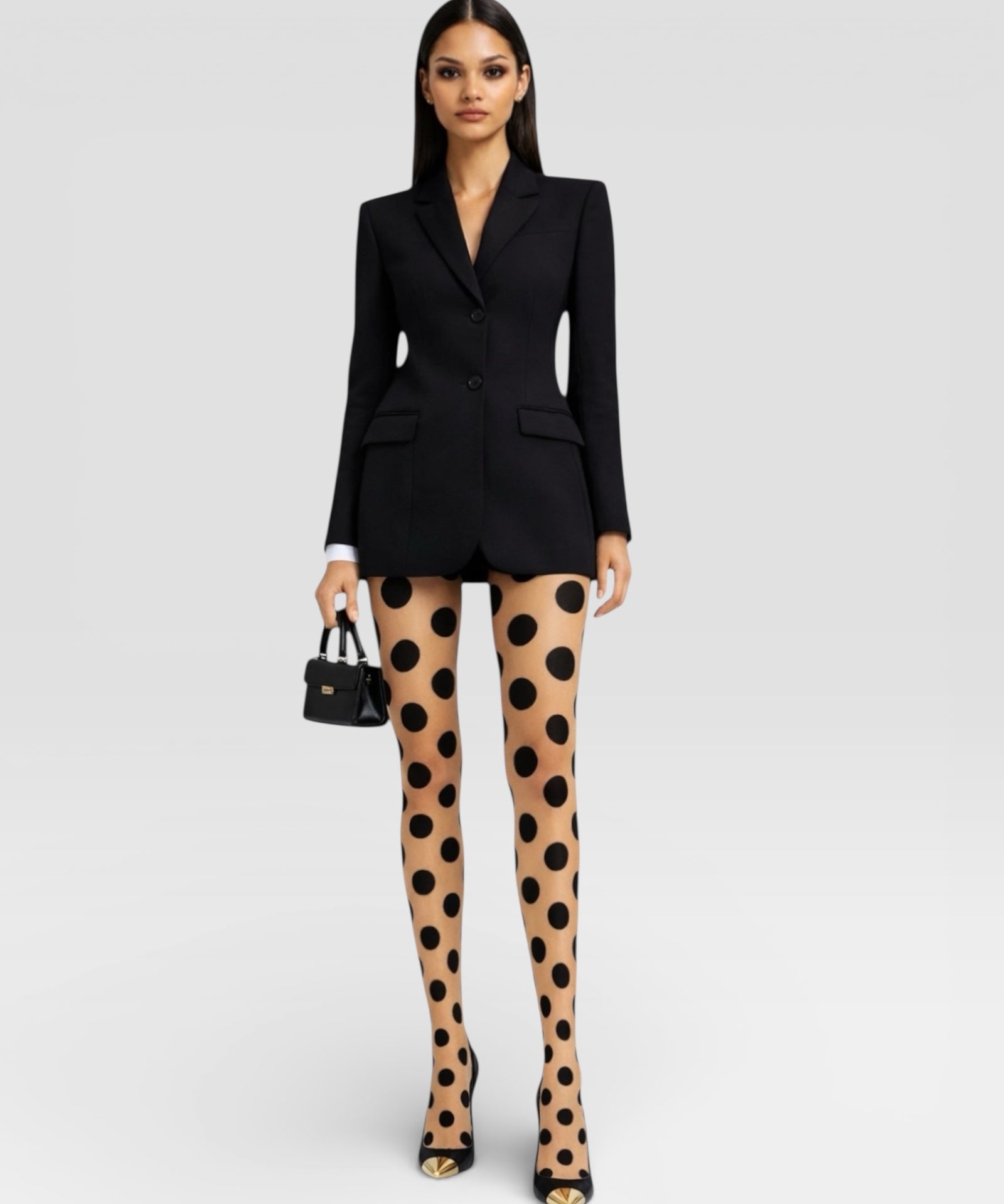 Spotlight Premium Jacquard Tights