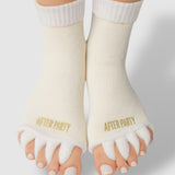 The After Party Silicon Gel Toe Separators & Foot Relief Alignment Socks - Value Bundle